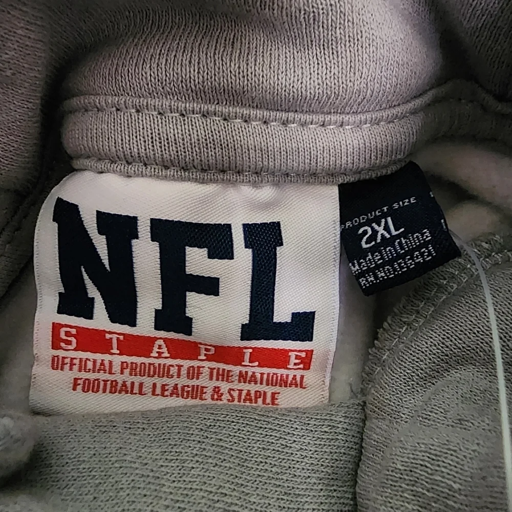 NFL x Staple Las Vegas Raiders All Over Print Pullover Hoodie Men's 2XL - Picture 2 of 3